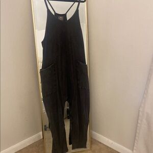 Black Sleeveless Jumpsuit by Free Movement